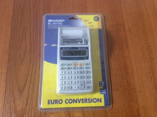 Sharp 1611ec calcolatrice - el-1611ec,