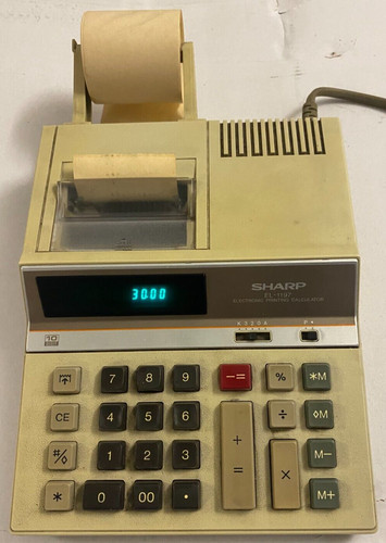 Sharp 1197 calcolatrice di - sharp,