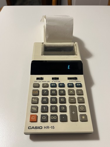 Casio vintage print - casio, hr