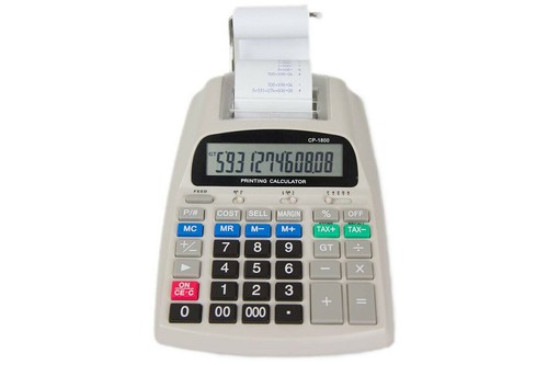 Calcolatrice stampa scontrino - calcolatrice,