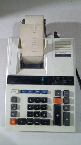 Casio 120 printing - dr-120,