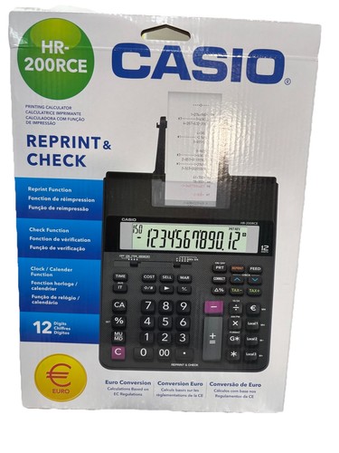 Casio 200rce calcolatrice - hr-200rce,